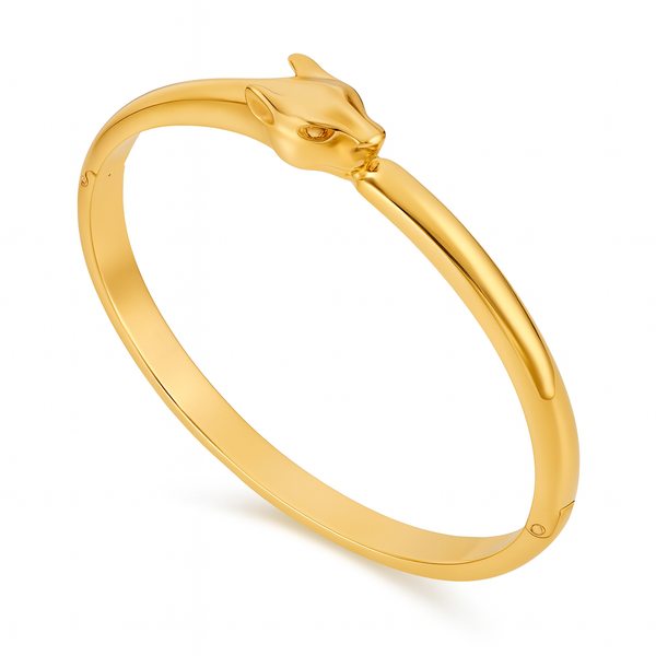 Bratara Golden Panther