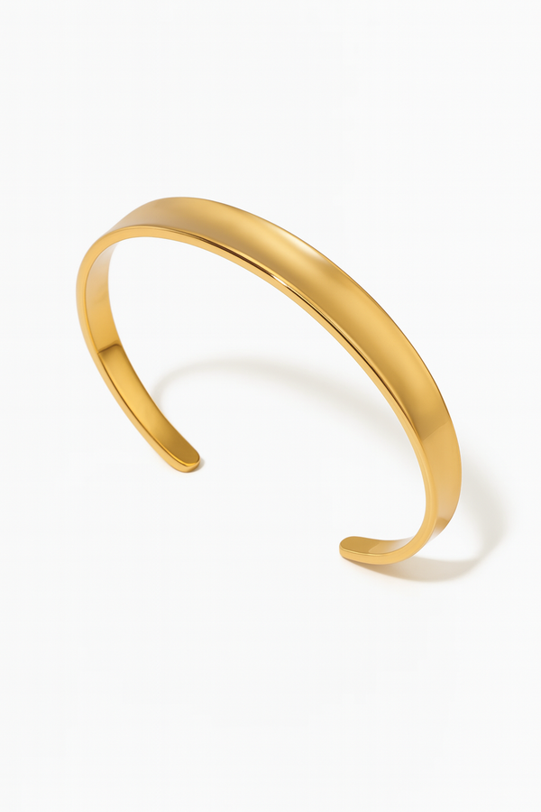 Bratara Gold Sleek Cuff
