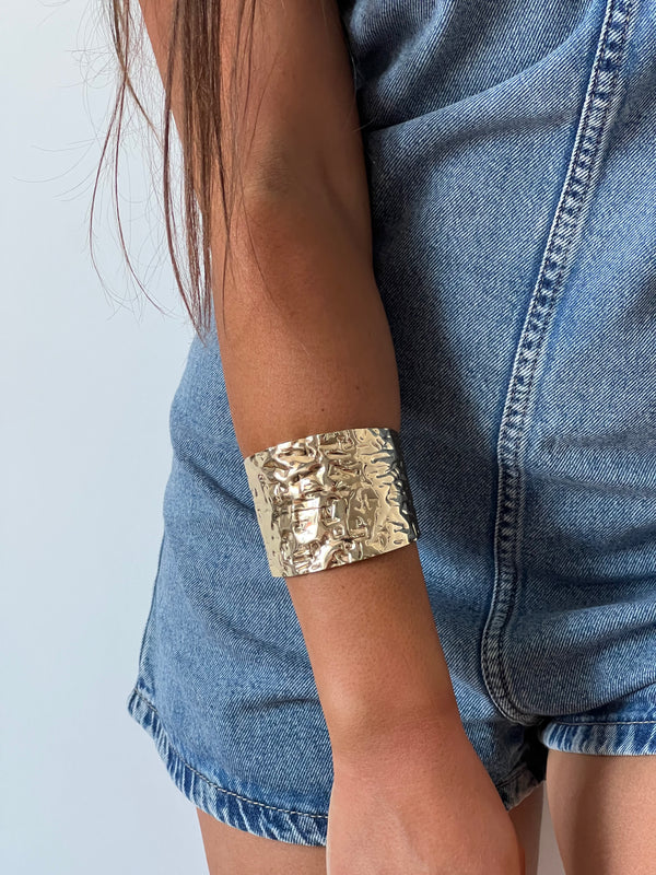Bratara Statement  Gold