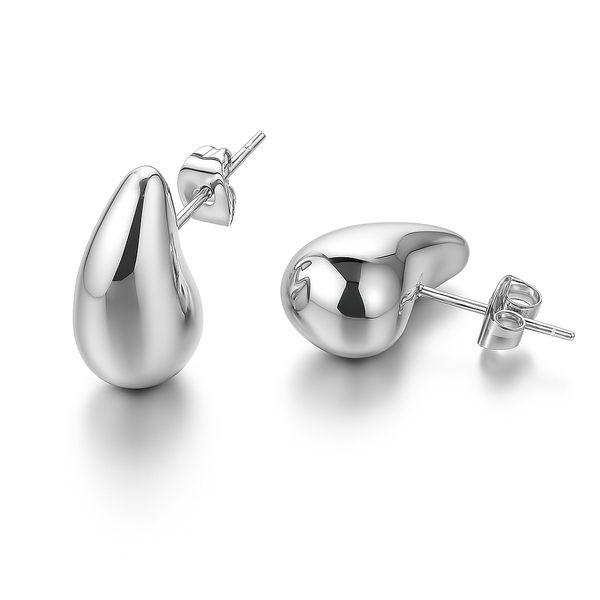 Cercei Small Silver Drop
