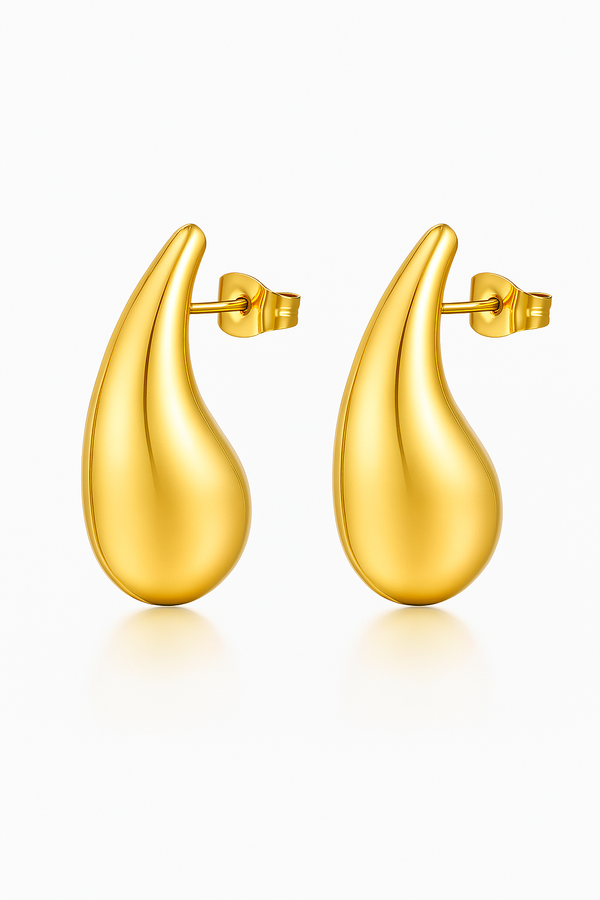 Cercei Medium Gold Drop