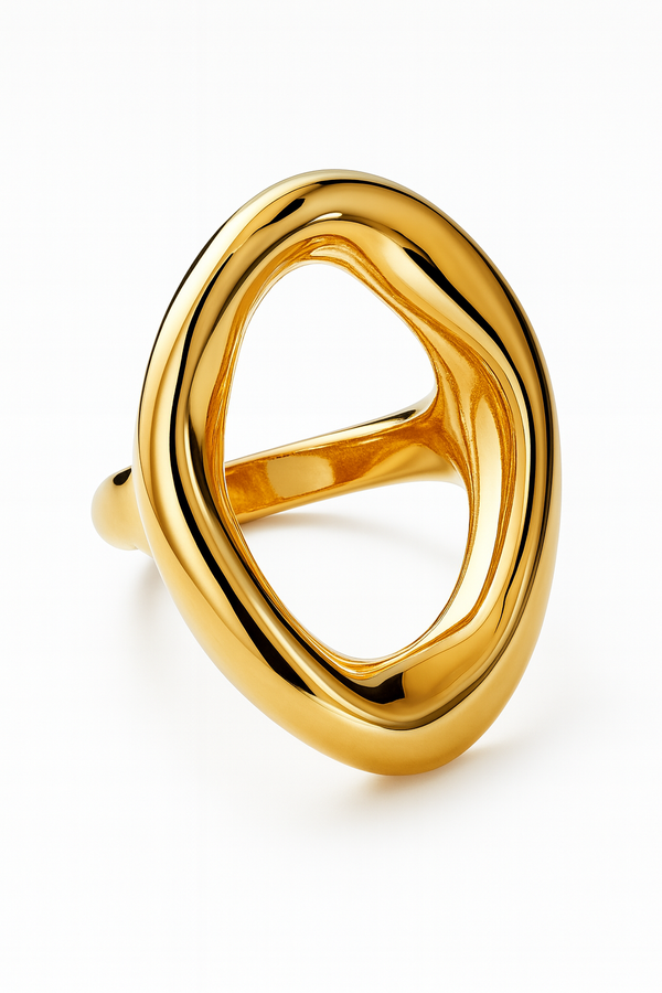 Inel Golden Loop – Auriu